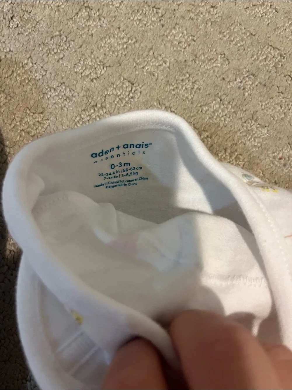 NWOT aden + anais pink, aqua floral and cream swaddle sleep sacks